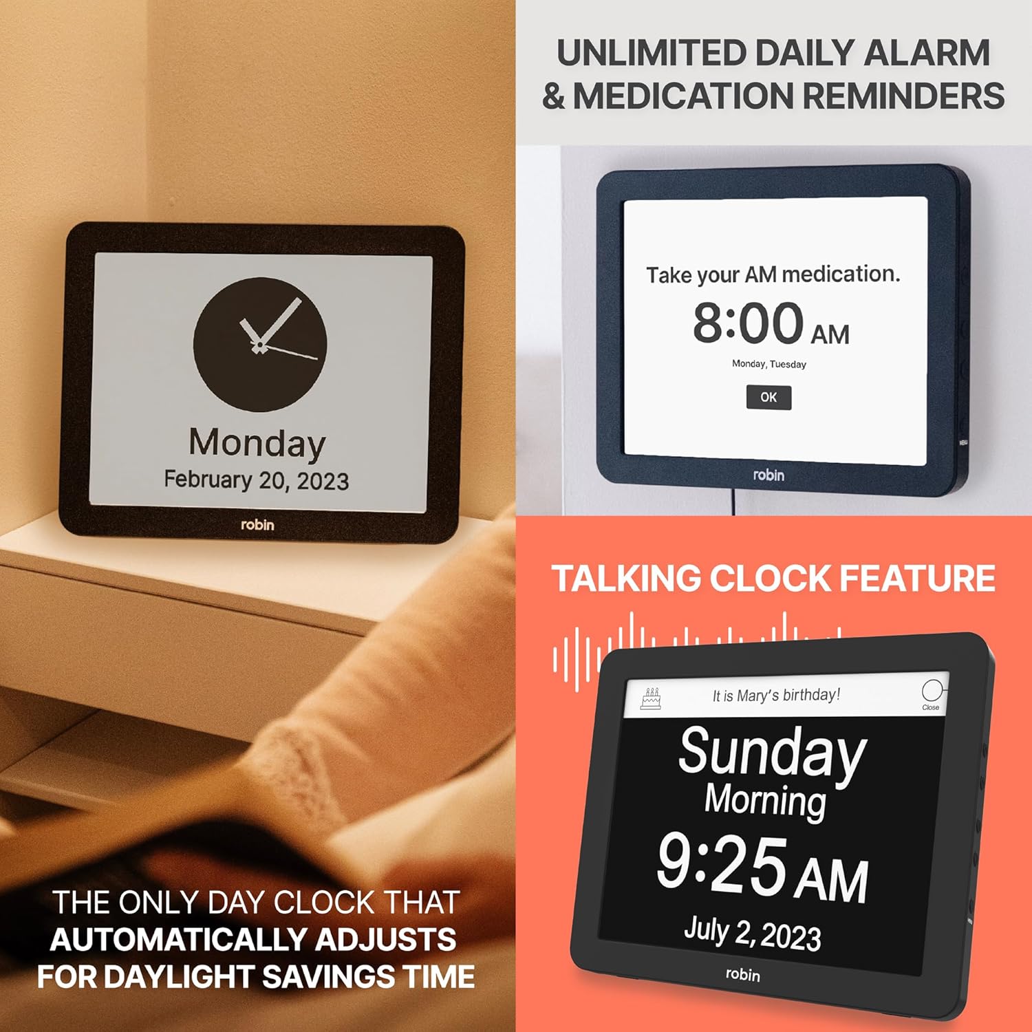 Robin Day Clock